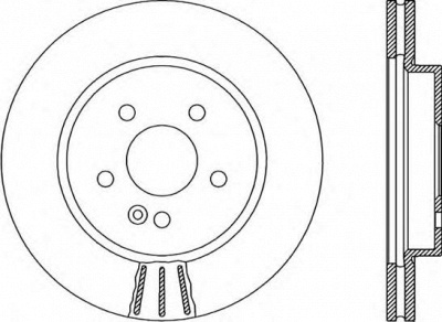 OPEN PARTS bdr191520 -  Тормозной диск